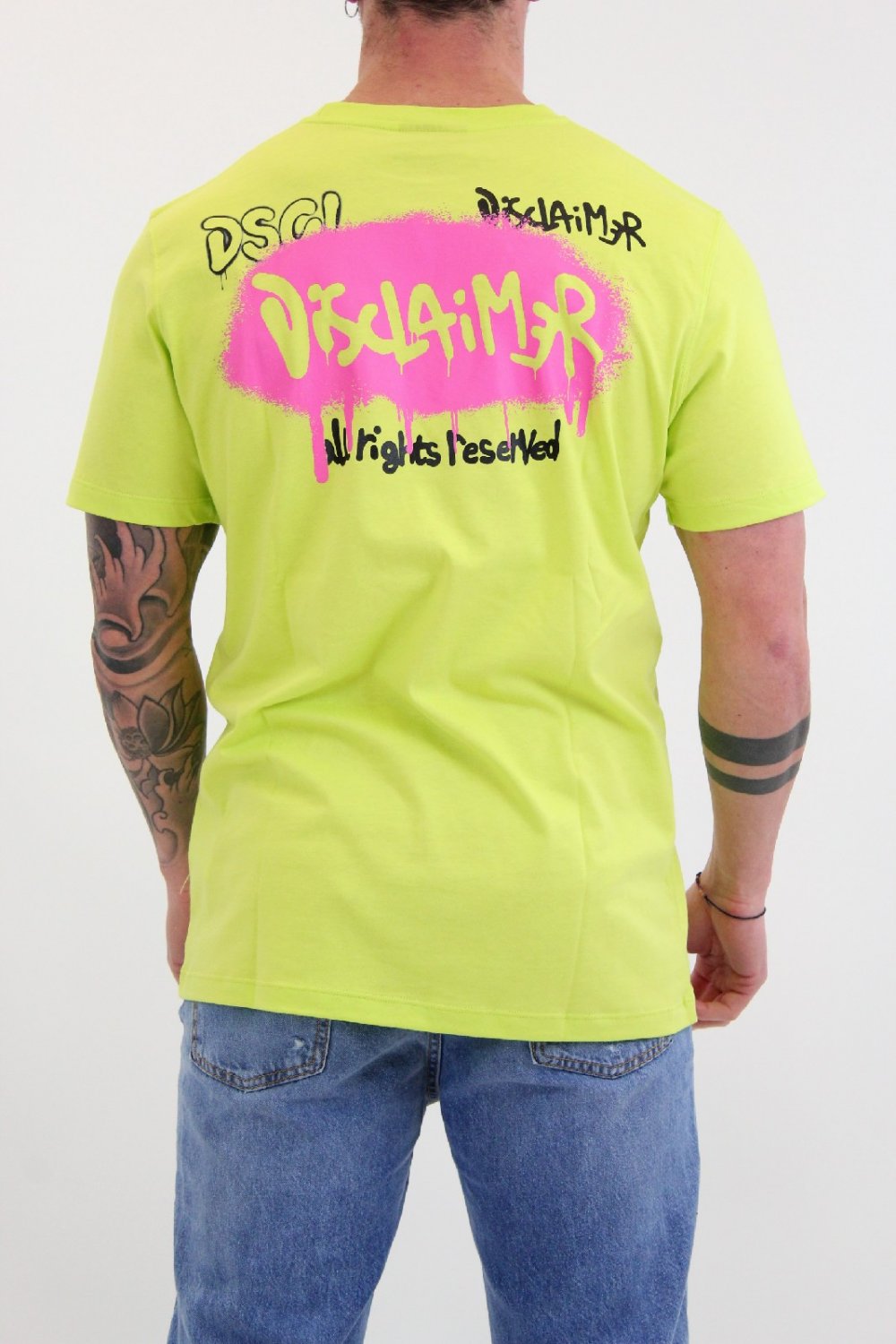 T-shirt uomo DISCAIMER