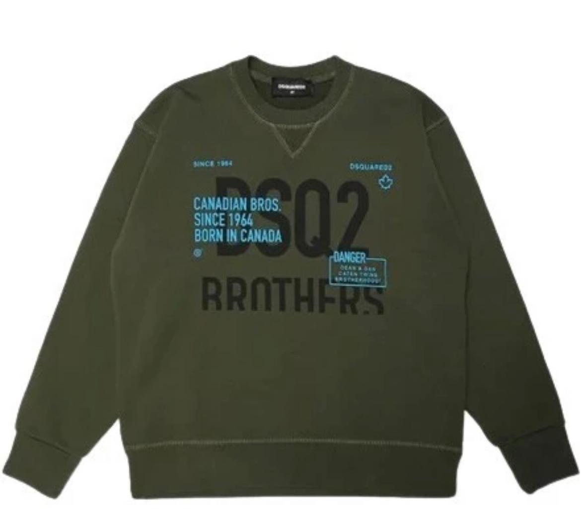 Felpa bambino DSQUQRED2