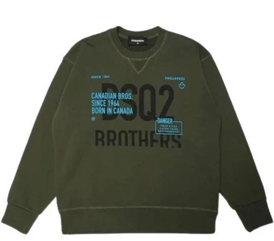 Felpa bambino DSQUQRED2