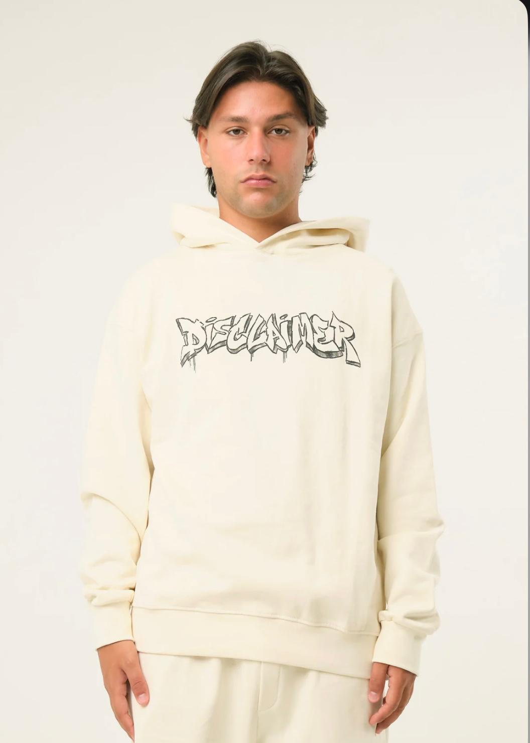 Felpa uomo DISCLAIMER