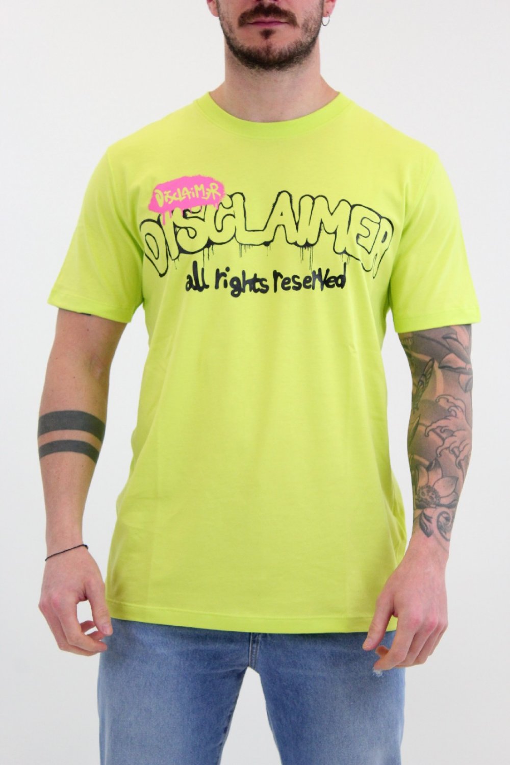 T-shirt uomo DISCAIMER