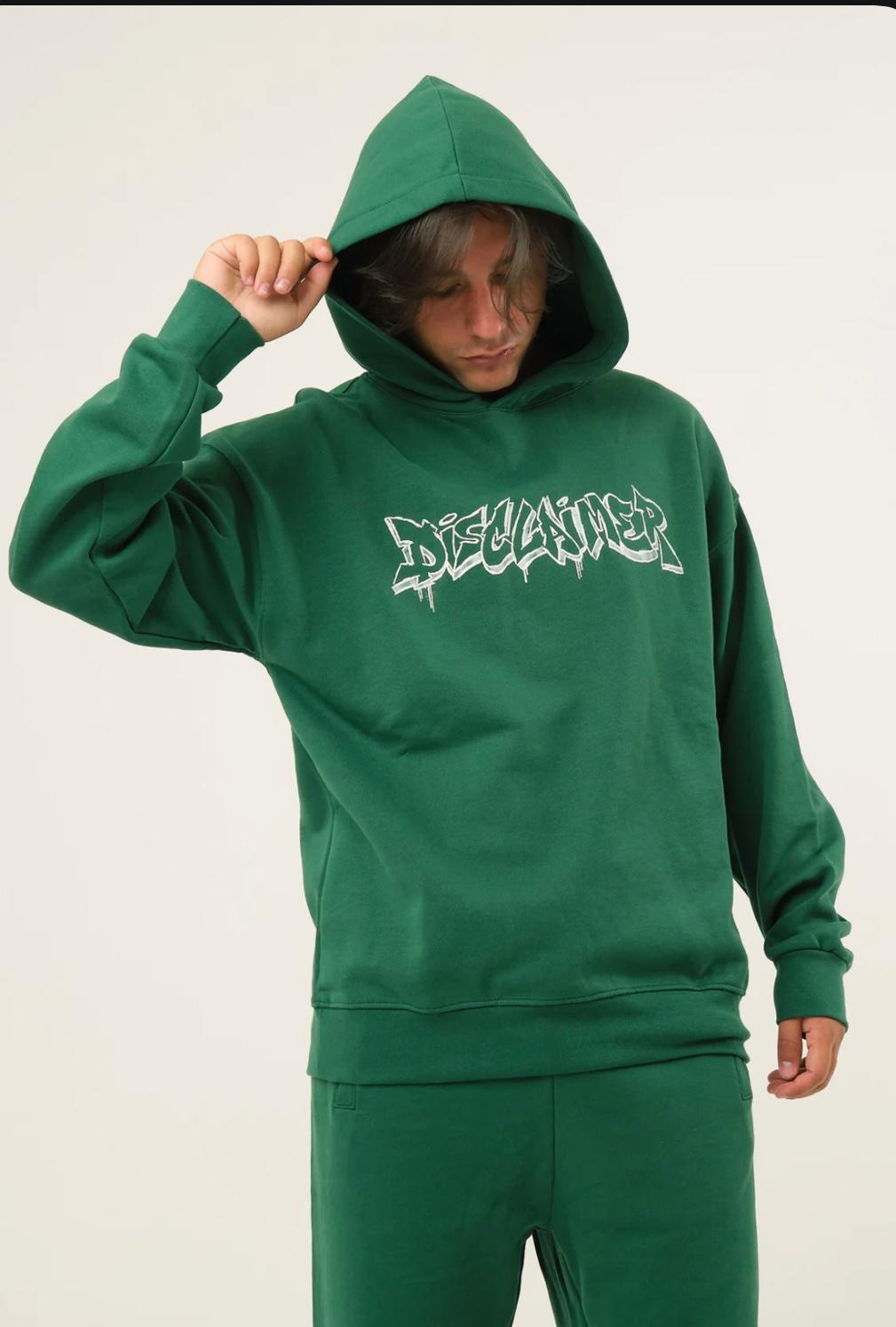 Felpa uomo DISCLAIMER